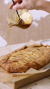 1.2K views · 26 reactions | Make Tuesday night plans with our glorious golden syrup and apple tart. Find the recipe here: bit.ly/3D6bOtp | delicious. Australia | Facebook