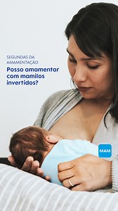 Mamilos não precisam ser polêmicos, por isso, a gente decidiu desmistificar uma das maiores dúvidas de quem vai começar a amamentar: os mamilos invertidos. 😌​ Antes de mais nada, lembre-se que cada corpo é diferente, assim como as técnicas e pegas ideais para cada mamãe e bebê na hora da amamentação, mas isso não significa que você não pode amamentar. 🥰​ Converse sempre com seu médico de confiança ou consultora de amamentação, combinado? 🙃​ #MAMBrasil #WeLoveBabies #SegundasDaAmamentação #Mam