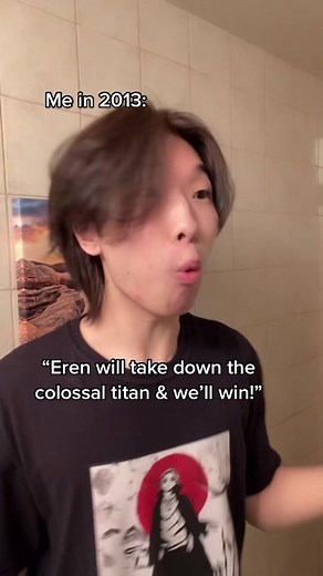 Eren Jaeger Turns Into Colossal Titan - Attack on Titan Anime