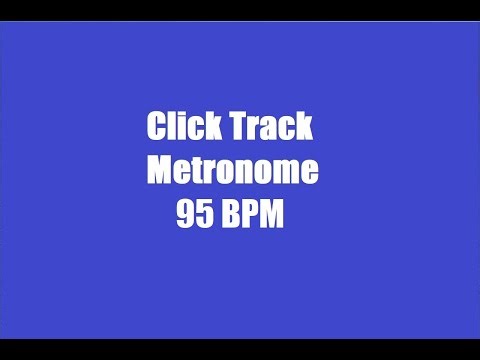 Click Track - Clicktrack - Metronome - 95 BPM