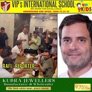 5.3K views · 311 reactions | #Congress leader Rahul Gandhi made a surprise visit to Bawarchi Restaurant to have Biryani surprising the Dinner... | Rafi Reporter | Facebook