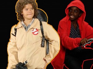 The Stranger Things Kids Hilariously Reenact Iconic ’80s Movie Scenes | BuzzFeed UK