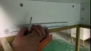 PAKASEPT Vanity Table with Lighted Mirror, Elegant Makeup Vanity Dressing Table with LED Lights and 2 Drawers & Cushioned Stool & Storage Shelves for Women Girls (White)