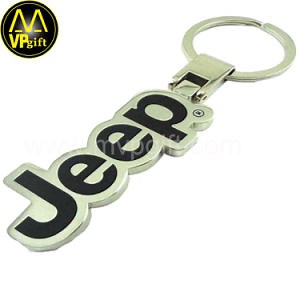 [Hot Item] China Custom Metal Leather Plastic Rubber Promotion Blank Silver Key Chain