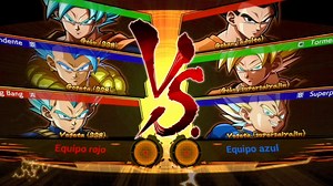 Gogeta(SSB) y Goku(SSB) y Vegeta(SSB) Vs Goku Supersai y Vegeta Supersai y Ghoan Adulto Dragon Ball Fighterz | Pablo Eduardo17 | Facebook