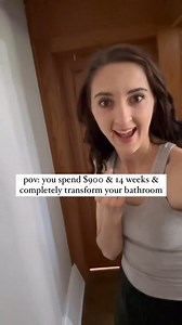 245K views · 818 reactions | What happened during these 14 weeks was more than just a bathroom transformation.. I reached milestones I had been reaching for for years… I showed myself that as long as I kept showing up I could do things I never thought capable of... #homeimprovements #diy #paintedcabinets #bathroommakeover #budgetfriendly | Megan Marie Home | Facebook