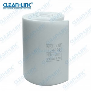 [Hot Item] Ceiling Air Diffuser Filter/EU5 Ceiling Filter Cotton/Synthetic Fiber Air Filter Roll