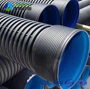 [Hot Item] Sn8 HDPE Double Wall Corrugated Pipe for Underground Cable Protection and Drainage