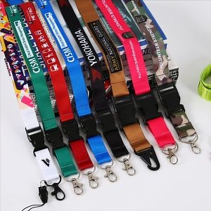 [Hot Item] Custom Anime Lanyard ID Card Holder Polyester Lanyards Custom Logo Lanyard