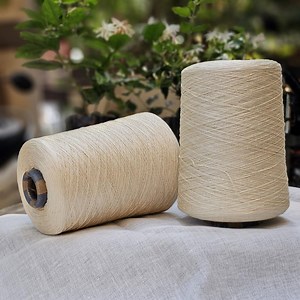 Mulberry Silk Yarn: Luxury Spun Silk, Natural Off-white, 1lb Cone - Etsy