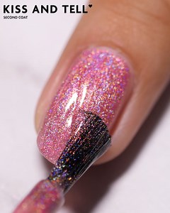 211K views · 3.6K reactions | Kiss boring nail polish goodbye!  #ILNPKissAndTell is a vivid flamingo pink Ultra Holo polish with a subtle color-shifting pink-to-gold sparkle  — #ILNP #ILNPUltraHolo #ilovenailpolish #crueltyfree #veganbeauty #notd #holographicnails #sparklenails #sparkleseason #nailpolishobsession #nailsofinstagram #pinknails #datenightnails #holographicpolish | ILNP Cosmetics | Facebook
