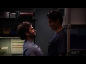 Greys Anatomy 17x16 Kiss Scene Levi and Nico