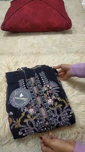 23K views · 305 reactions | Black Pakdaman ❤️ Beautiful bridal luxury suits  Original Pakistani Luxury suits  | Exclusive dresses | Facebook