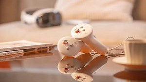 Surreal Touch: #1 Controllers For Apple Vision Pro (Full video, click the link below.) https://www.kickstarter.com/projects/surreal-interactive/surreal-touch-1-controllers-for-apple-vision-pro?ref=discovery_newest?ref=discovery_newest&total_hits=4558&category_id=52 For Apple Vision Pro | Inside-out Tracking | PCVR Compatible | SDK Support for Native APP | Input Mode | Rechargeable | Creative New Idea Gizmos | Facebook