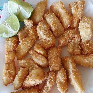 Isca de Peixe Frito - Comidinhas do Chef