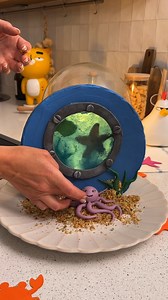 Submarine Adventure Cake! Undersea adventure in every slice 🌊🍰 | Chefclub GruB