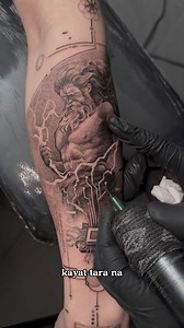 Zeus with computer chip tattoo.💉♥️ •3rl (all the way) •Customized design •dotted shading /whip shading style. Sponsored by: Osus Tattoo Supplies, Black Magic Tattoo Products, Mr. Marcus Organic & Powered by: ATB Standard & Recommended Formula🫡 | Raven Santos