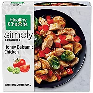 Healthy Choice Simply Steamers Honey Balsamic Chicken, Frozen Meal, 9.9 oz