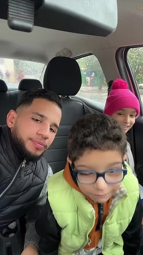 Connection in Motion: A Child and Adult in a Car