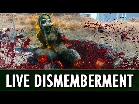 Fallout 4 Mod: Live Dismemberment - Battle Mutiliation
