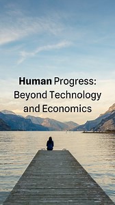We have completely stripped the concept of human progress out of its inner meaning. We think of progress as technological progress, medical progress, we're gonna go to Mars, we have more complex AI tools. Our immediate interpretation of progress is either technological, economic, or something in between. We're not even thinking about that. progress as the evolution of the human being, the development and progress, the flourishing of the human. We're lost in terms of where we're going. And while 