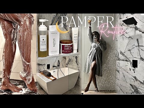 Relaxing Nighttime Self Care Shower Routine | FEMININE HYGIENE & BODY CARE PAMPER ROUTINE
