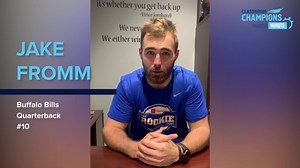 Jake Fromm - Bouncing Back | Buffalo Bills Toyota Rookie Club