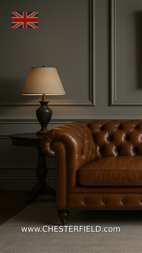 Find the perfect wall color for your leather Chesterfield! 🛋️✨ We're the specialists. Watch our safe transport preview & read the full story. Read more → https://blog.chesterfield.com/choosing-the-perfect-wall-color-for-your-leather-chesterfield-sofa/ | Chesterfield.com