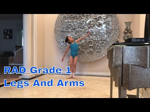 Legs & Arms RAD Grade 1 Ballet - Practice For Exam