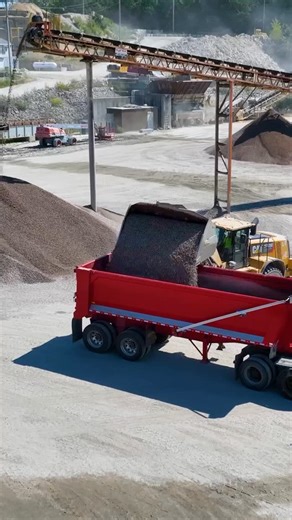 2.9K views · 1.3K reactions |  Contact us this week for stone, sand, mulch, loam and more! #bluecollar #heavyequipment #constructionlife #quarry #constructionmaterial #aggregate | Richmond Sand and Stone, LLC. | Facebook