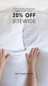 Take 20% OFF sitewide! Get your hands on the bedding and loungewear you have been dreaming of! Available on www.tshirtbed.com T&C's apply. Valid for a limited time only, while stocks last. | The T-Shirt Bed Co. | Facebook