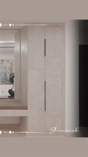 Design your perfect shoe rack with Caja, complete with a sleek mirror and a stylish chair! Choose your materials, colors, and design for a functional and elegant touch. Visit us now : 📍1st Settlement 📍Mivida 📍Mall of Arabia | CAJA