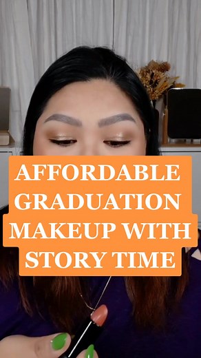 Affordable Graduation Makeup with Heartfelt Story Time