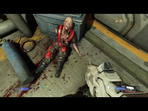 DOOM - How To Stop Fire Blocking Door In Chapter 3 - Stop Meltdown