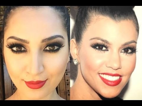 Kourtney Kardashian Makeup Tutorial