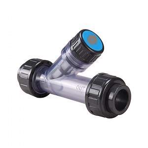 [Hot Item] Transparent Valve Strainer PVC Y Filter for Chemical Industry