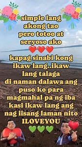 176K views · 2.5K reactions | ikaw lang ang nag iisang laman ng puso ko kya kapag sinabi kong ikaw ikaw lang talaga❤️﫰勺 #fblifestyle #hugotlinesreels #tagaloghugot #HugotPatama #HugotOfTheDay | Nhel Rodriguez Vlogs | Facebook