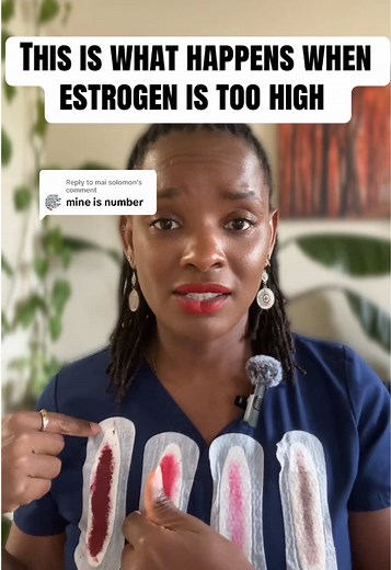 Replying to @mai solomon This is what happens when estrogen is too high. #pcos #hormoneimbalance #periods
