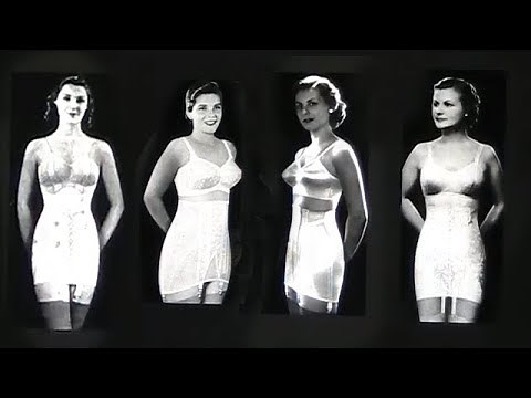 💗💮POSTURE PERFECT! Women in vintage foundation garments💮💗