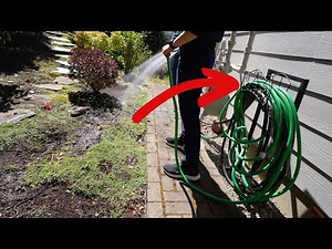 Keep Your Garden Tidy with the Heavy-Duty Garden Hose Holder Storage