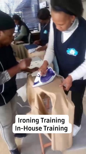 Our Client booked Laundry Training at their home. The Housekeepers enjoyed it and felt empowered afterwards. | Helpers at Home