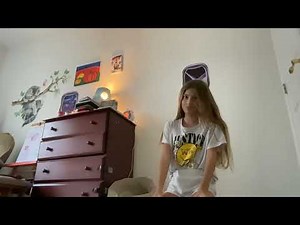 Handstands and cartwheels with my sister