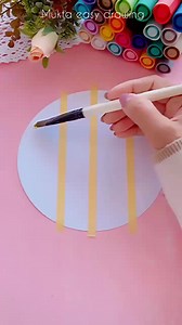 Acrylic Painting Techniques #reels #art #painting #FacebookPage | Mukta easy drawing