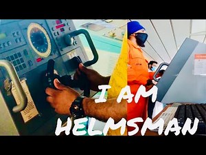 HELMSMAN ORDERS AND COMMANDS / ABLE BODIED SEAMAN / assigned as helmsman on the bridge with pilot
