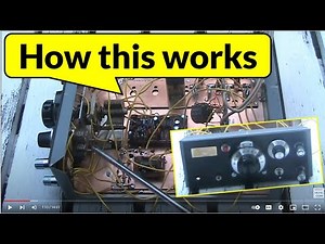 Anatomy of a 30 watt 7 MHz CW regenerative transceiver (and a DX demonstration)