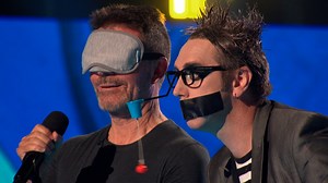 What does Tape Face have planned for Simon Cowell? 🤭 | Comedians Got Talent