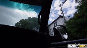 Petite Latina Takes Huge Bbc In Bangbus