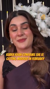 2.6K views · 36 reactions | Kubra Khan has confirmed that she will be...