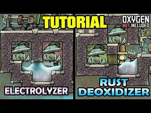 GENERADOR DE OXYGENO ELECTROLYZER/RUST DEOXIDIZER | Oxygen Not Included | Tutorial Guia Español