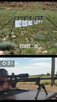 Howa .308 Win smashing the 2" gong @ 500yards for Blackjack! #longrange #howa #rangesession #sniper